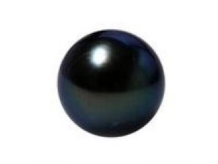 Black Freshwater Pearl Round